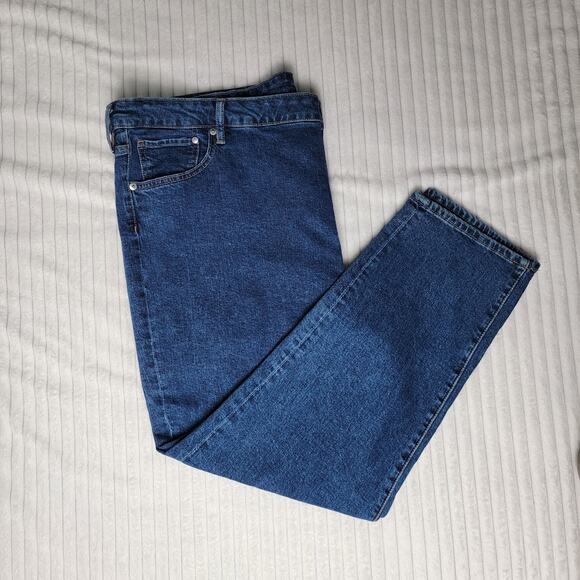 Plus Size Mom Jeans Ultra High Waist Blue Denim Size 24 Women’s Curvy Fit - Picture 7 of 10